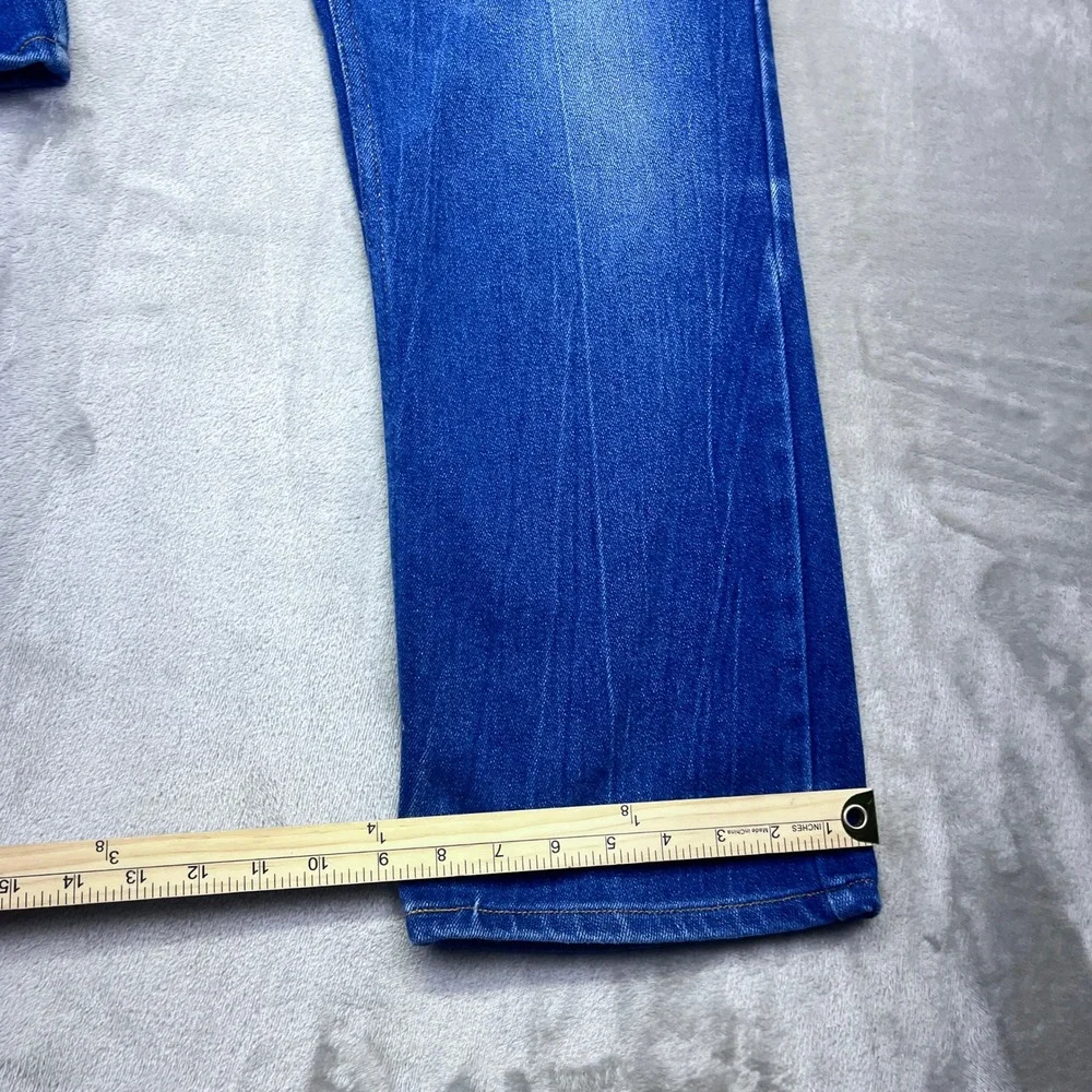 VTG Levi's 852 Orange Tab Blue Denim Jeans Mens Sz 38‎ Fits 36